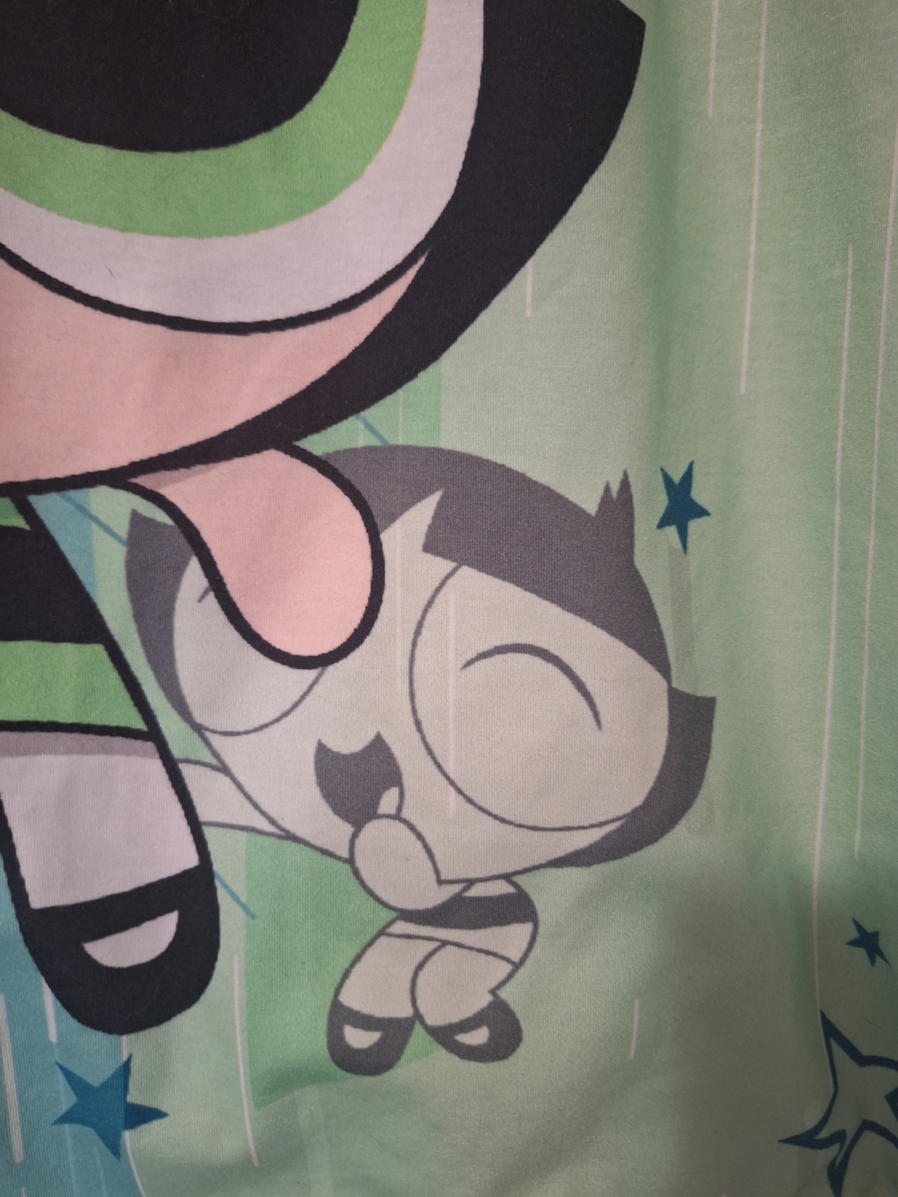 Romwe Powerpuff Girls Buttercup All Over Design Tee - Picture 7 of 10
